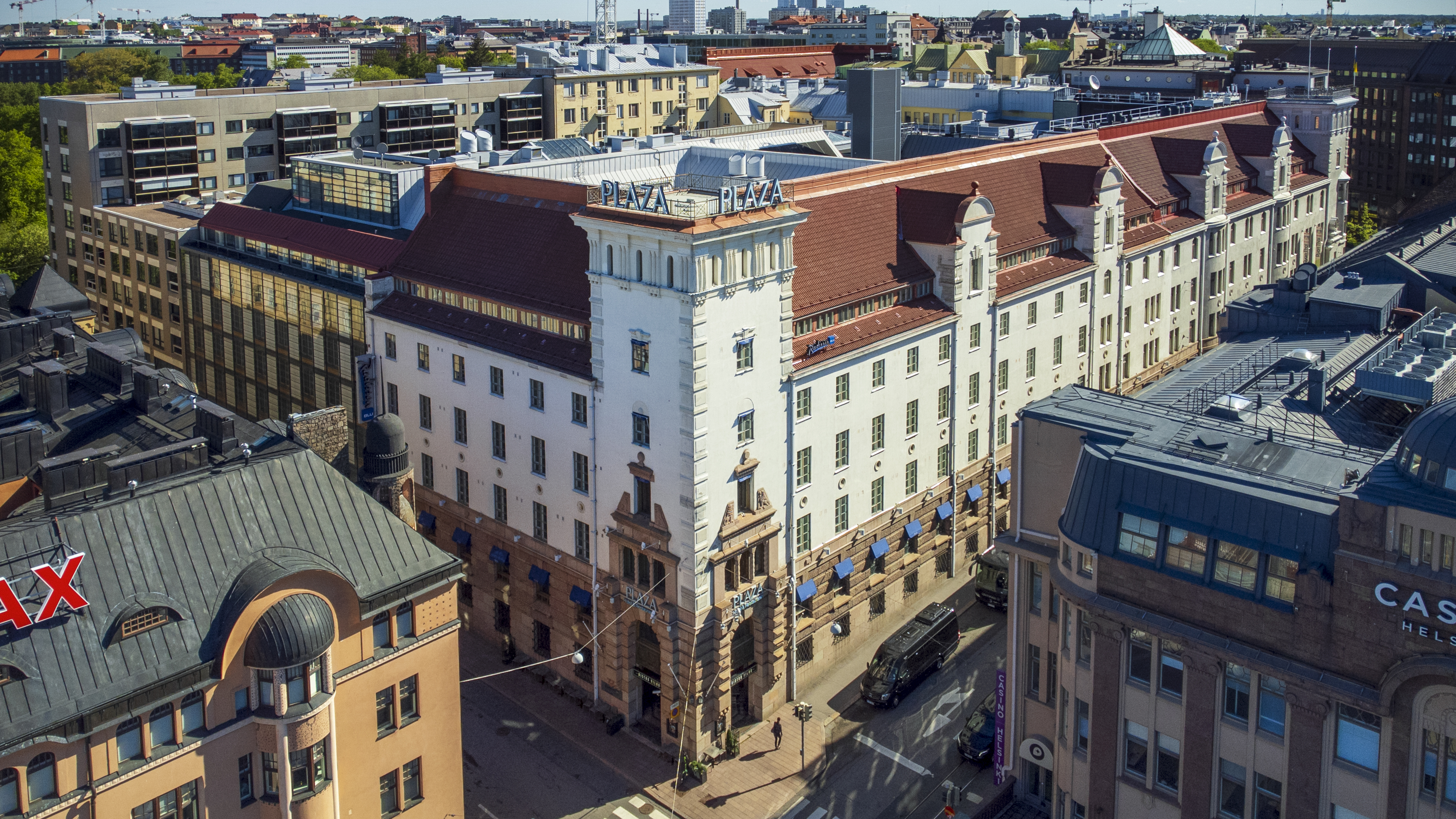 Radisson Blu Plaza Hotel in Helsinki City Center, Kluuvi District